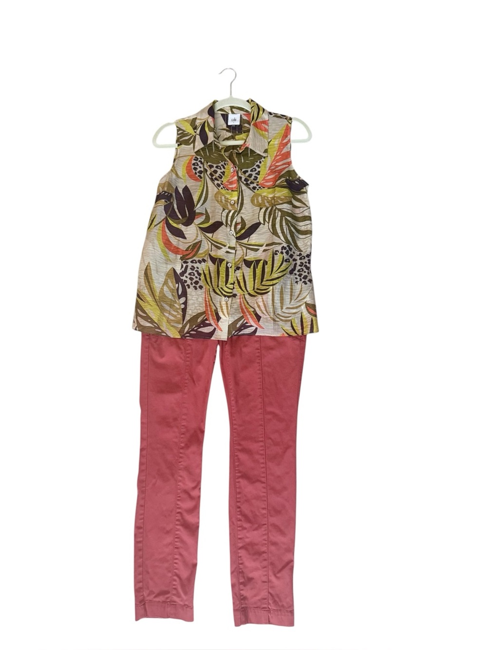 CAbi Bali Tropical Print Shirt - Picture 3 of 14